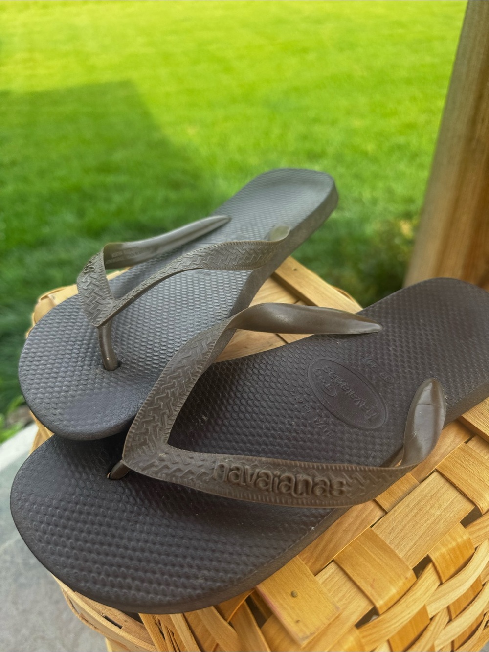 Havaianas Brown Flip Flops